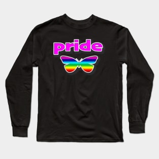 Pride Butterfly Long Sleeve T-Shirt